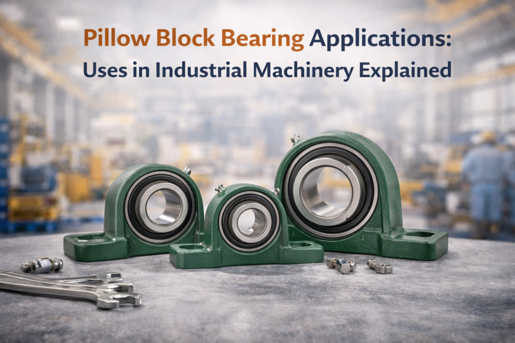 Pillow block bearing
