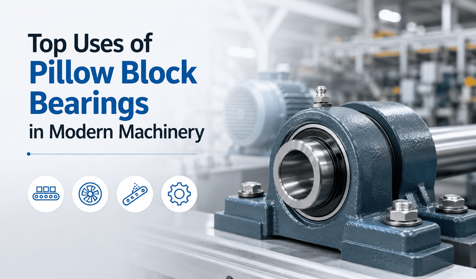 pillow block bearing uses