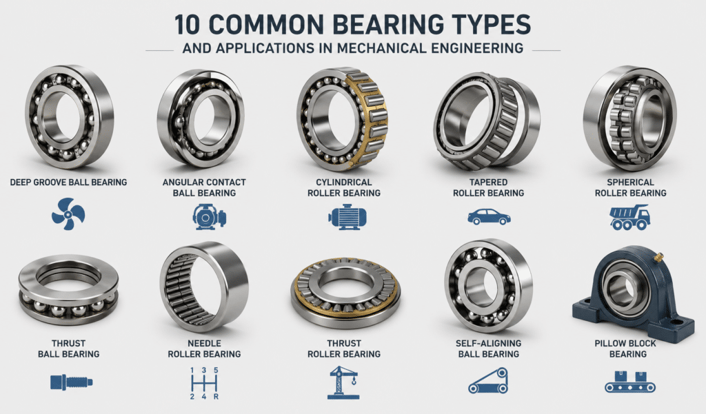 bearings types and applications