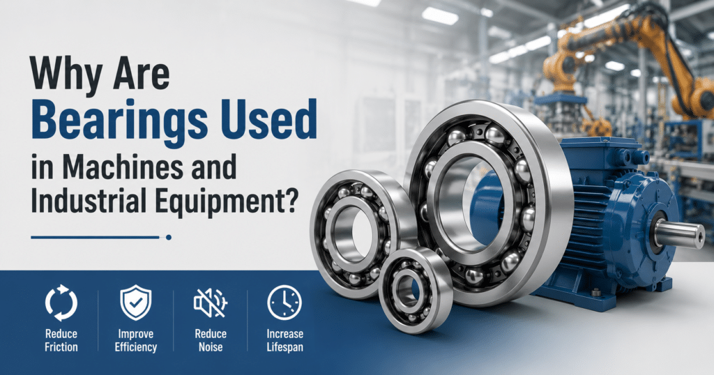 Why Are Bearings Used in Machines and Industrial Equipment?