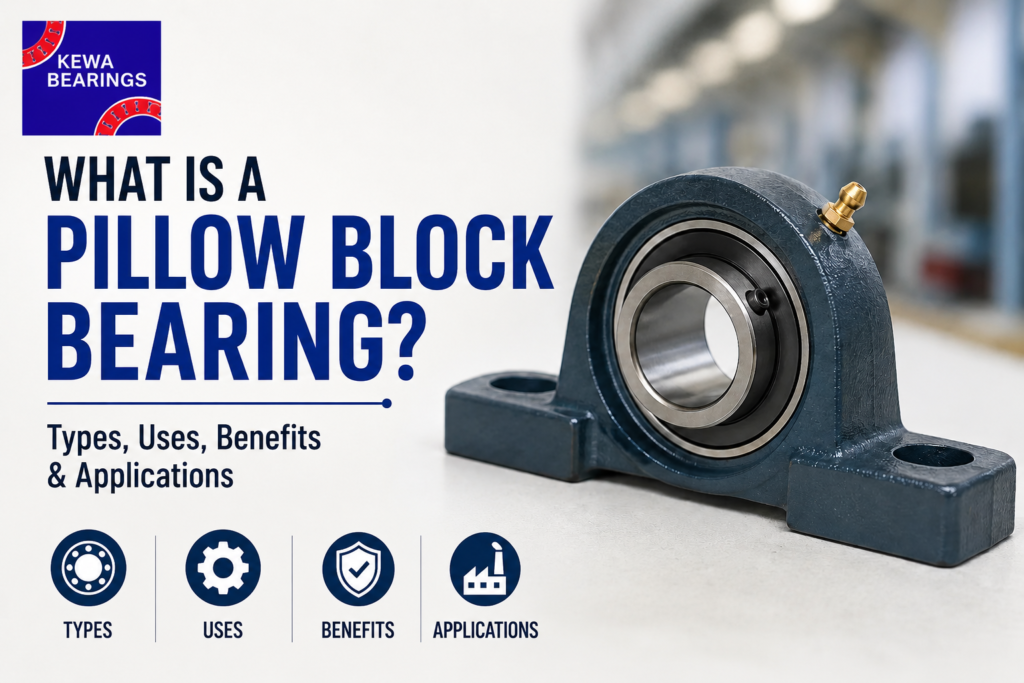 What Is a Pillow Block Bearing? Types, Uses, Benefits & Applications