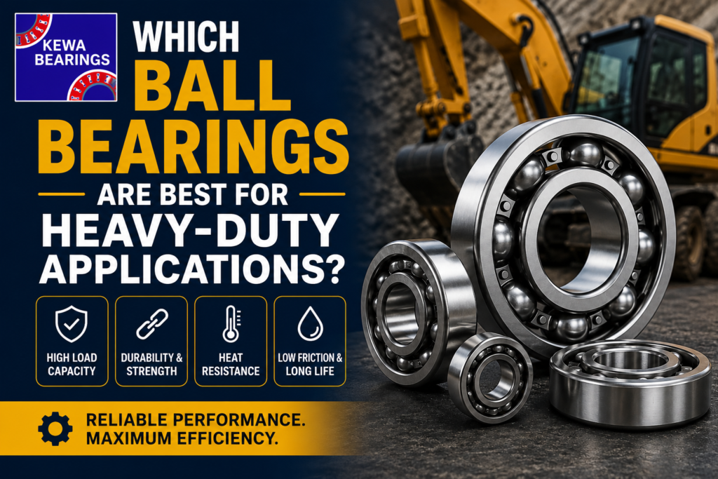 Which Ball Bearings Are Best for Heavy-Duty Applications?