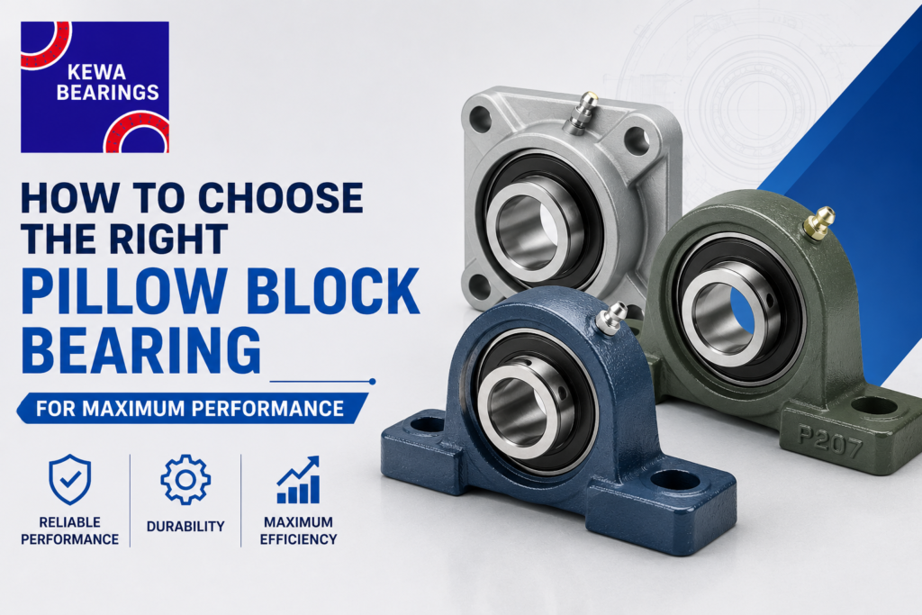 How to Choose the Right Pillow Block Bearing for Maximum Performance