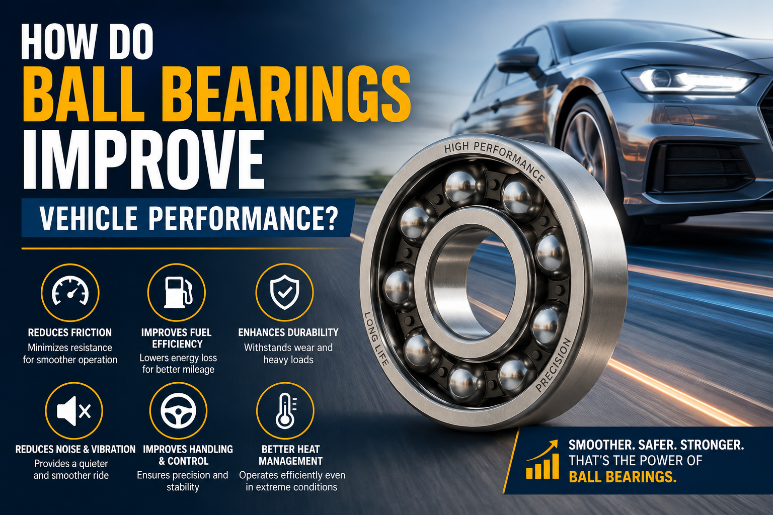 How Do Ball Bearings Improve Vehicle Performance