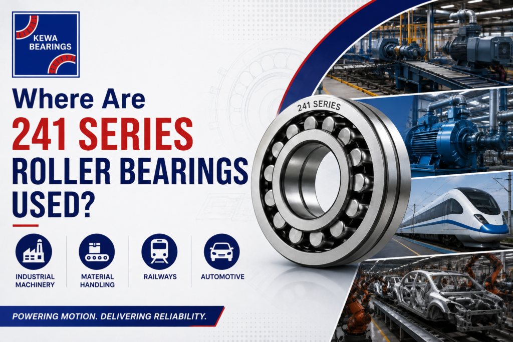 Where Are 241 Series Roller Bearings Used?