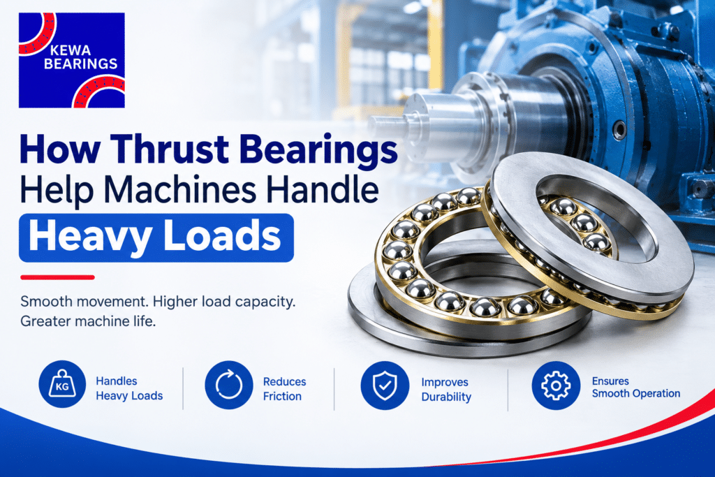 How Thrust Bearings Help Machines Handle Heavy Loads