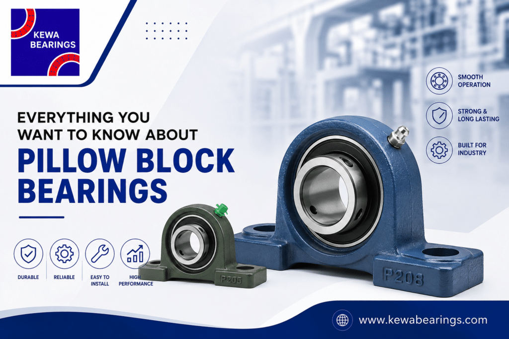 Everything You Want to Know about Pillow Block Bearings