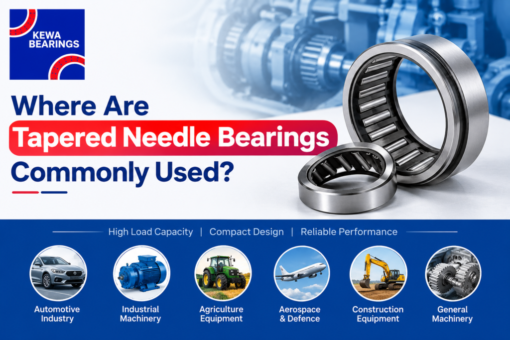 Where Are Tapered Needle Bearings Commonly Used?