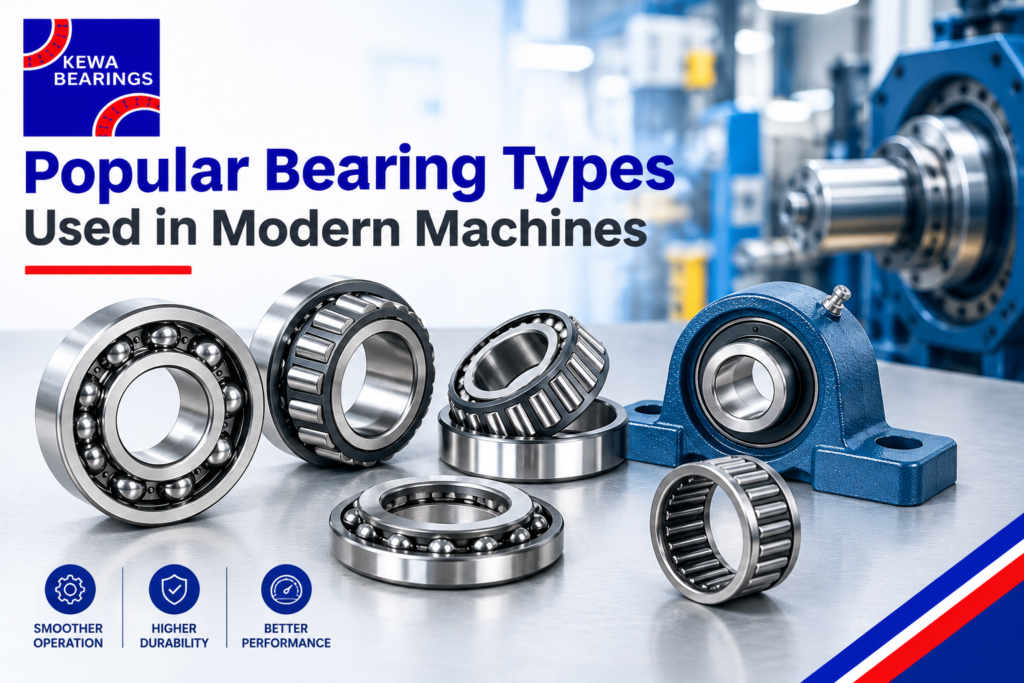 Popular Bearing Types Used in Modern Machines