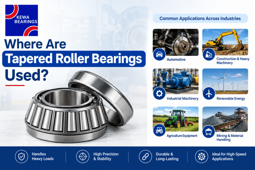 Where Are Tapered Roller Bearings Used?