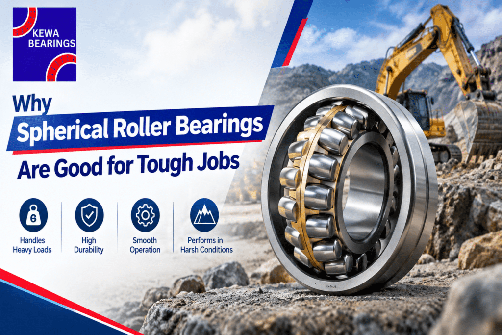Why Spherical Roller Bearings Are Good for Tough Jobs