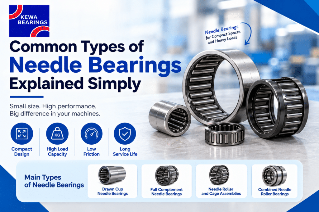 Common Types of Needle Bearings Explained Simply