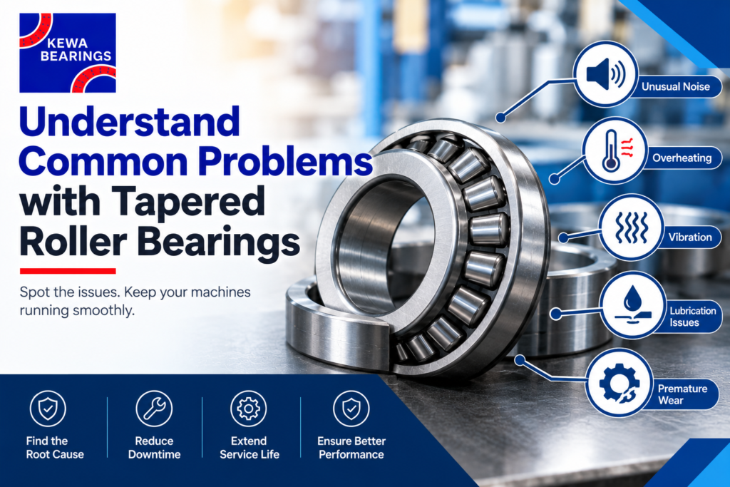 Understand Common Problems with Tapered Roller Bearings